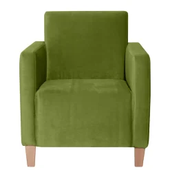 Wohnen Sessel<Wohnzimmer Polstersessel in Oliv Grün - Younger