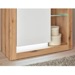Wohnen Vitrinen<Wohnzimmer Schrank mit fünf offenen Fächern - Adejano