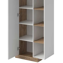 Wohnen Vitrinen|Schränke<Wohnzimmer Schrank mit Tür & sechs Fächern - Milvara