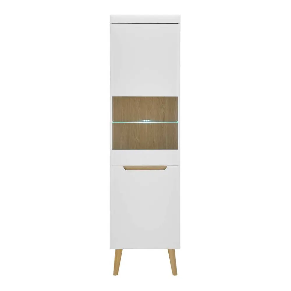 Wohnen Wohnwände<Wohnzimmer Schränke und Wandboard Set - Ginko (vierteilig)