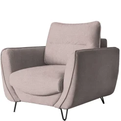Wohnen Sessel<Wohnzimmer Sessel in Hellrosa - Udiessa