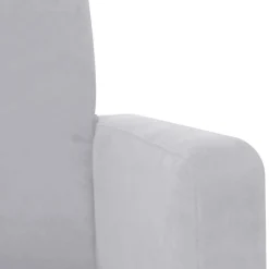 Wohnen Sessel<Wohnzimmer Sessel in Silbergrau und Buche - Terasus