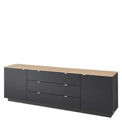 Wohnen Sideboards<Wohnzimmer Sideboard 240 cm breit - Hilona
