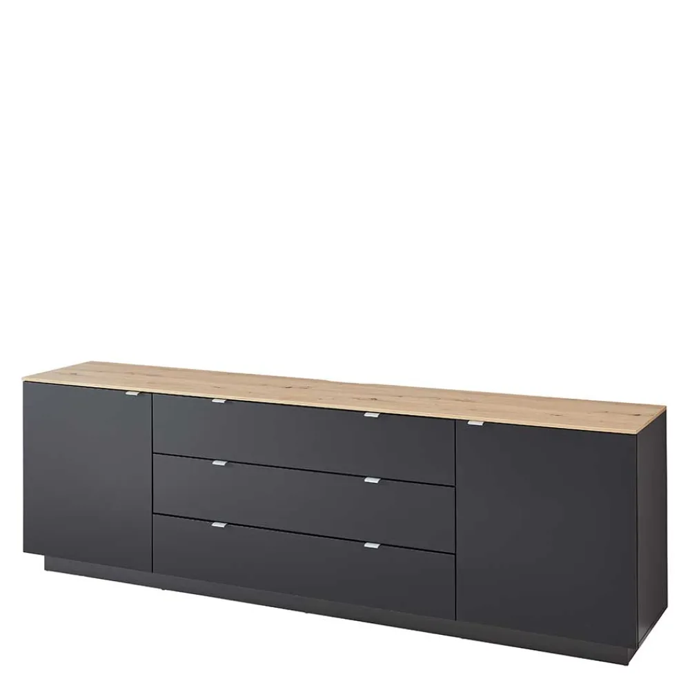 Wohnen Sideboards<Wohnzimmer Sideboard 240 cm breit - Hilona