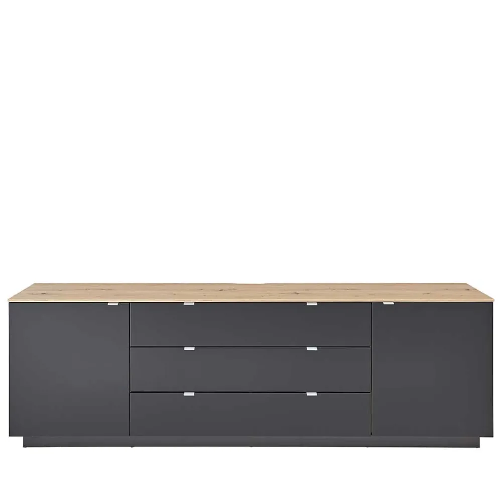 Wohnen Sideboards<Wohnzimmer Sideboard 240 cm breit - Hilona