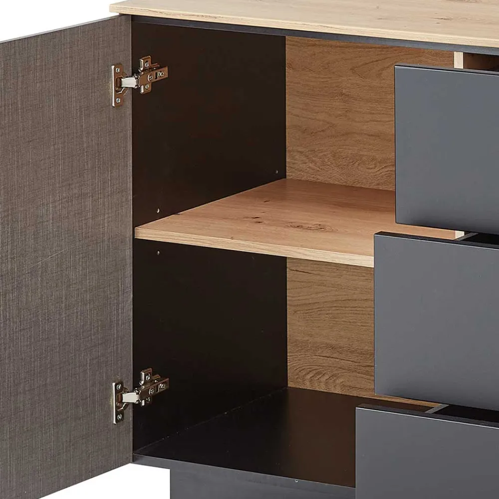 Wohnen Sideboards<Wohnzimmer Sideboard 240 cm breit - Hilona