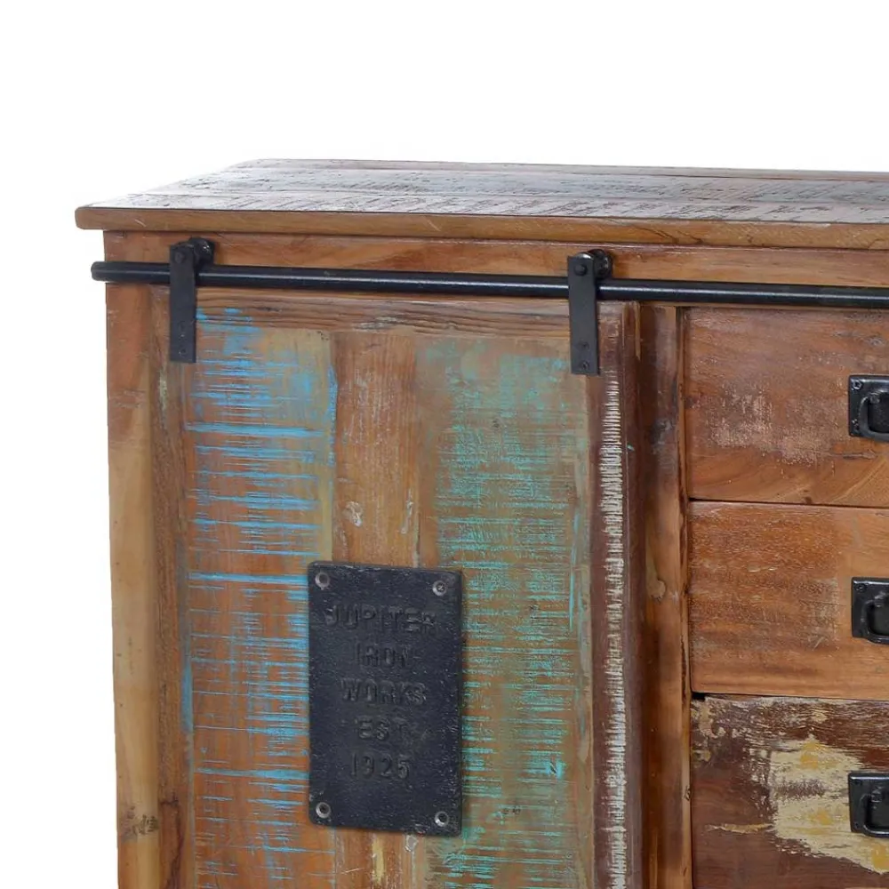 Wohnen Sideboards<Wohnzimmer Sideboard Vayamos in Braun Bunt