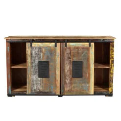 Wohnen Sideboards<Wohnzimmer Sideboard Vayamos in Braun Bunt