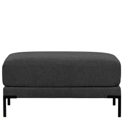 Wohnen Hocker<Wohnzimmer Sitzhocker in Dunkelgrau - Marietta