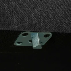 Wohnen Hocker<Wohnzimmer Sitzhocker in Dunkelgrau - Marietta