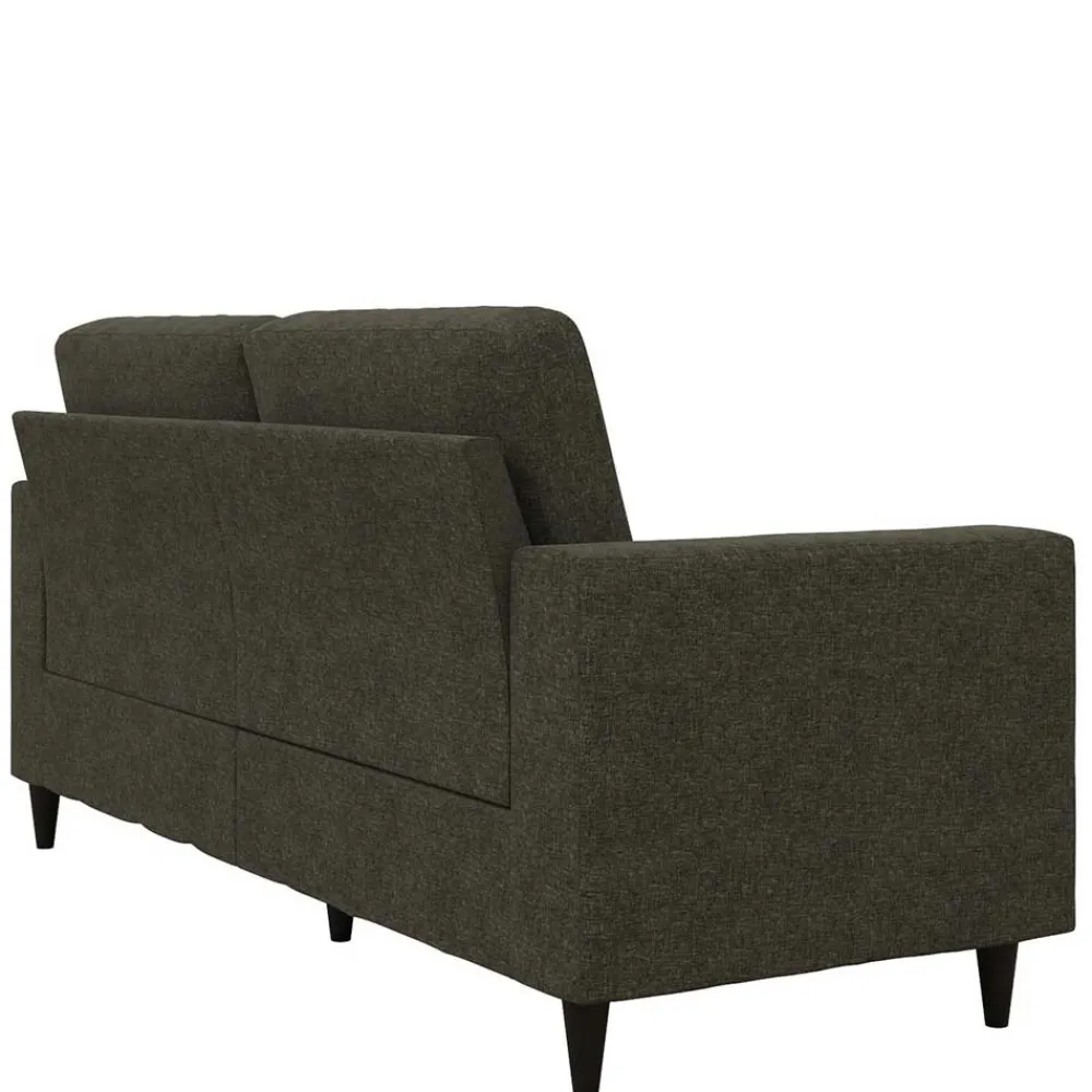 Wohnen Sofas<Wohnzimmer Sofa in Grau Stoffbezug - Alicia