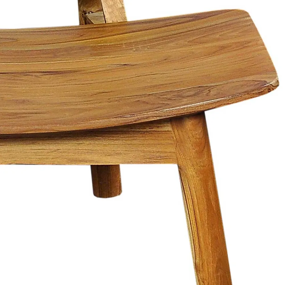 Wohnen Sessel<Wohnzimmer Stuhl aus Teak Massivholz - Vivienno