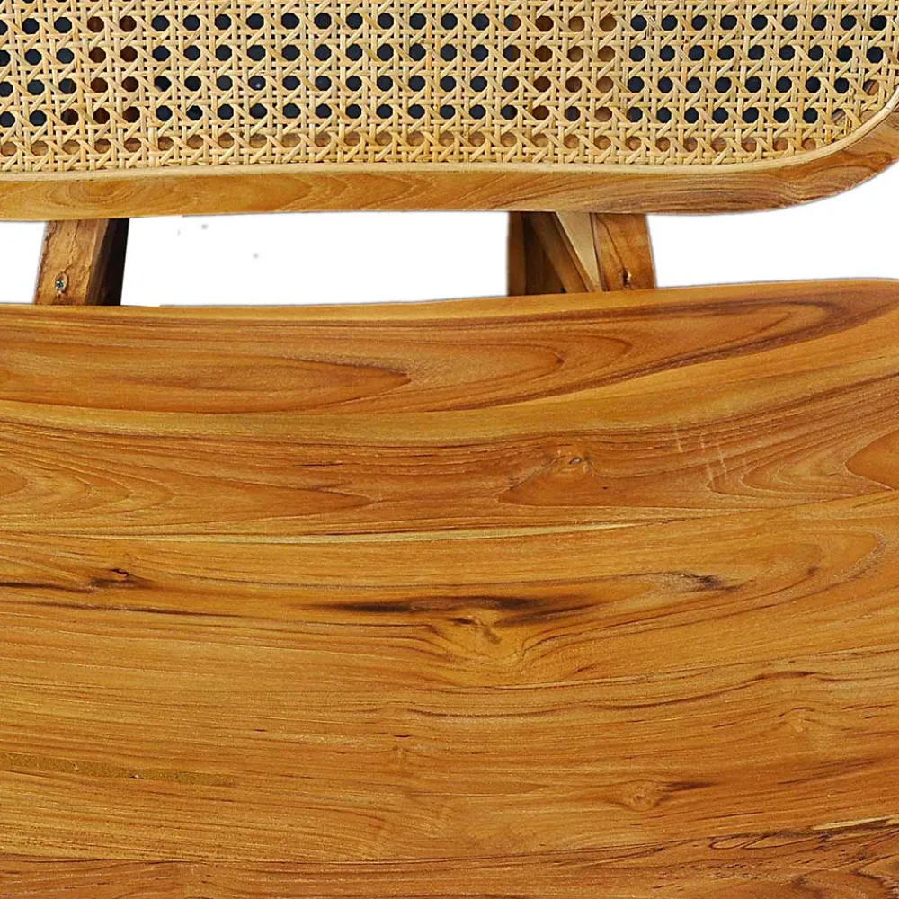 Wohnen Sessel<Wohnzimmer Stuhl aus Teak Massivholz - Vivienno