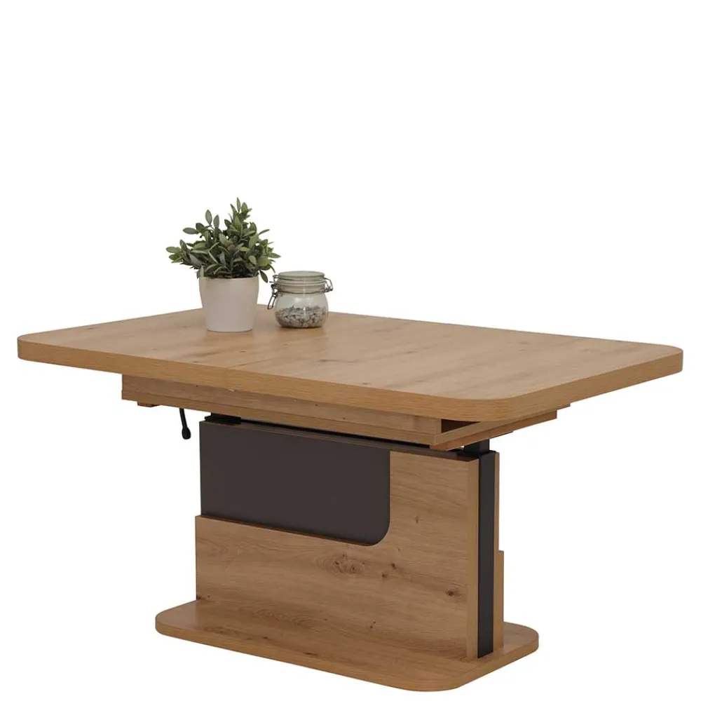 Wohnen Tische<Wohnzimmer Säulentisch höhenverstellbar - Karima
