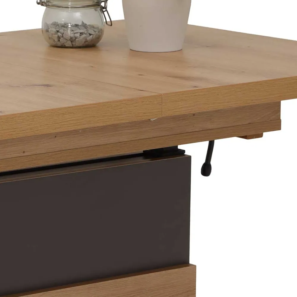 Wohnen Tische<Wohnzimmer Säulentisch höhenverstellbar - Karima
