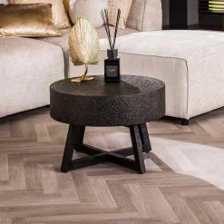 Wohnen Tische<Wohnzimmer Tisch in Schwarzbraun - Myranga