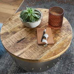 Wohnen Tische<Wohnzimmer Truhentisch im Industrial Design - Annimo