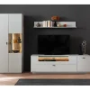 Wohnen Wohnwände<Wohnzimmer TV Anbauwand 270 cm breit - Apulco (dreiteilig)
