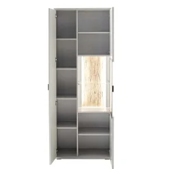 Wohnen Wohnwände<Wohnzimmer TV Anbauwand 270 cm breit - Apulco (dreiteilig)