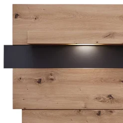 Wohnen Wohnwände<Wohnzimmer TV Anbauwand in Wildeiche - Kuetra (dreiteilig)