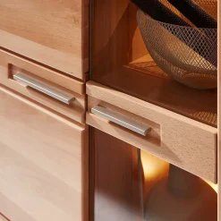 Wohnen Wohnwände<Wohnzimmer TV Anbauwand Möbelset - Amyonta (vierteilig)