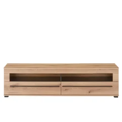 Wohnen Wohnwände<Wohnzimmer TV-Möbel-Set in Eiche - Brocus (vierteilig)