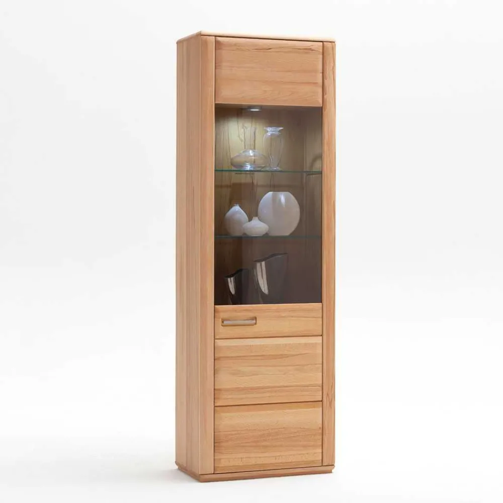 Wohnen Vitrinen<Wohnzimmer Vitrine Athias aus Kernbuche