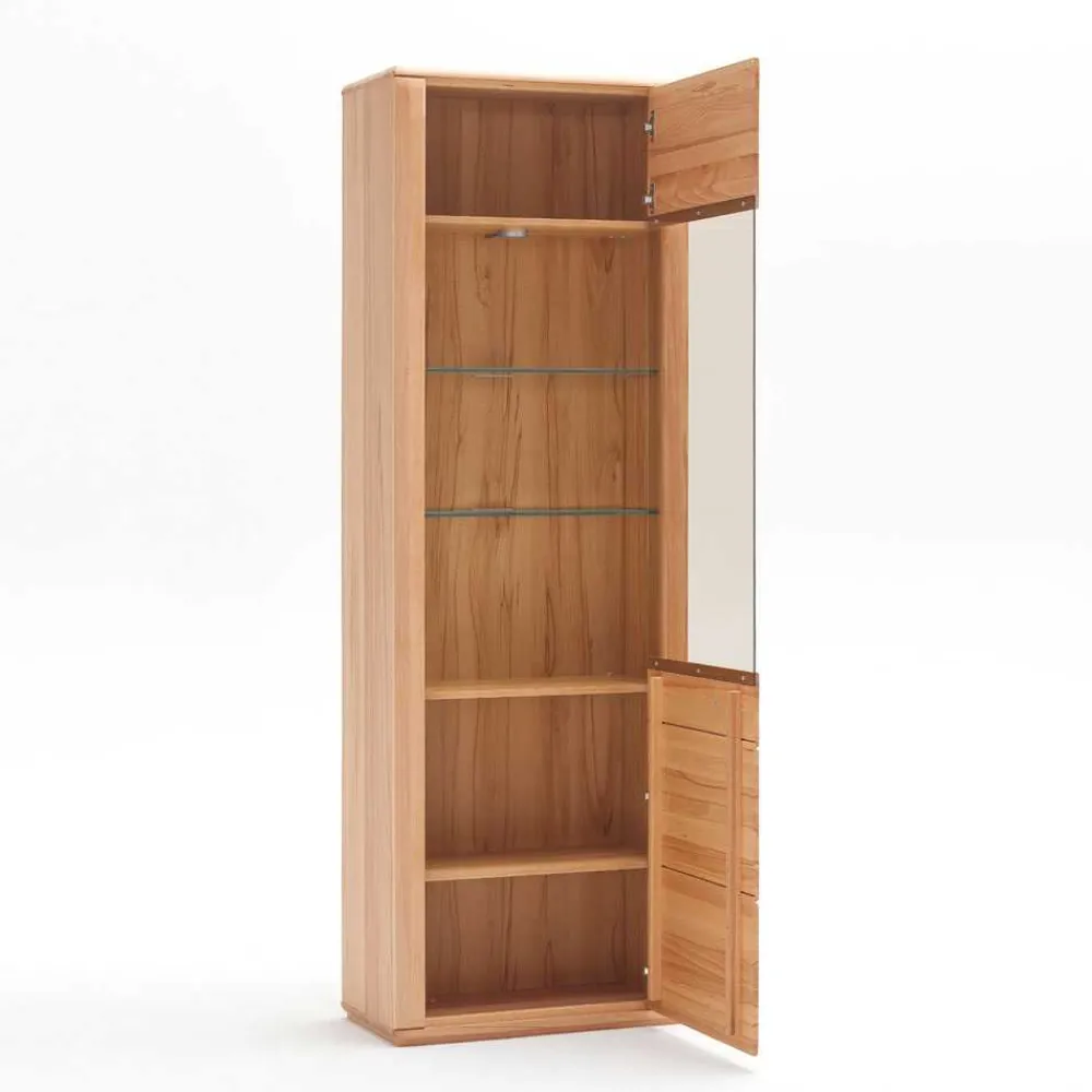 Wohnen Vitrinen<Wohnzimmer Vitrine Athias aus Kernbuche
