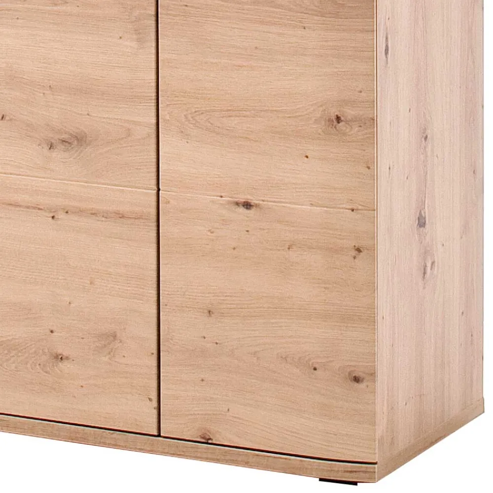 Wohnen Highboards<Wohnzimmer Vitrine Highboard zweifarbig - Vecenda