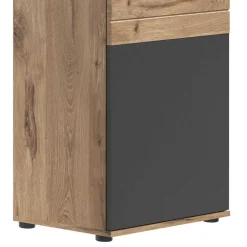 Wohnen Vitrinen<Wohnzimmer Vitrinenschrank in der Größe 57x200x37 cm - Lucios