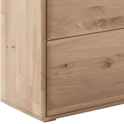 Wohnen Highboards<Wohnzimmer Vitrinenschrank in Asteiche Hell - Azzurian