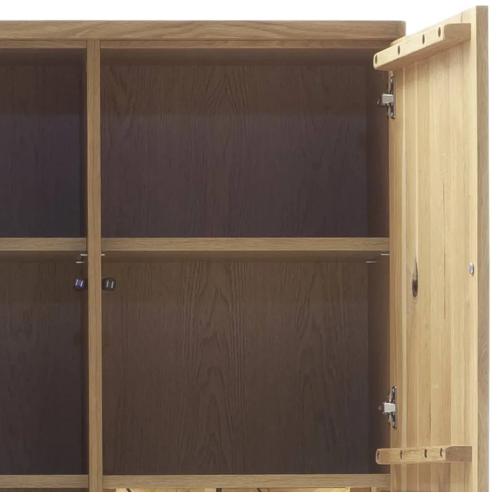 Wohnen Vitrinen<Wohnzimmer Vitrinenschrank in Wildeiche - Dagmy