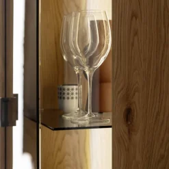 Wohnen Vitrinen<Wohnzimmer Vitrinenschrank in Wildeiche - Dagmy