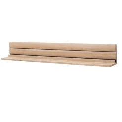 Wohnen Regale<Wohnzimmer Wandboard aus hellem Massivholz - Azzurian