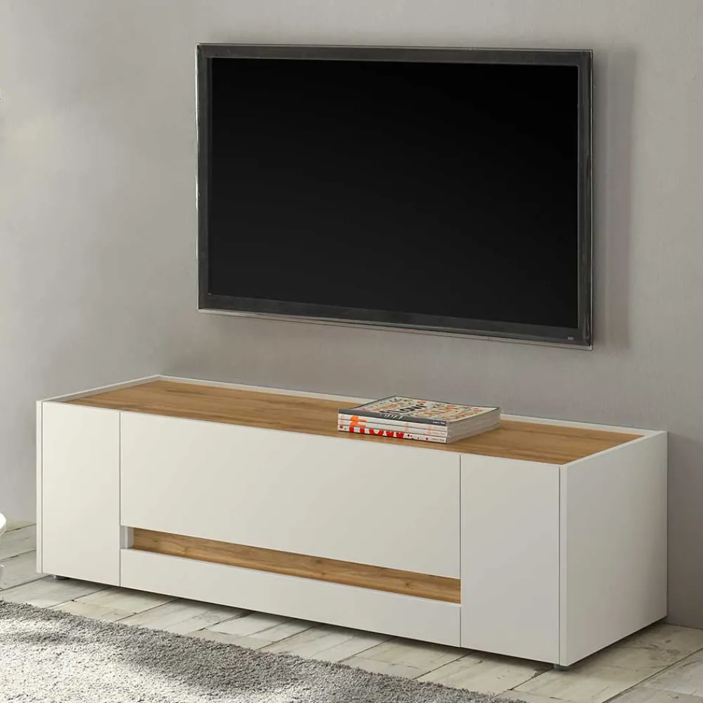 Wohnen Wohnwände<Wohnzimmer Wohnwand Set - Nonessia (vierteilig)