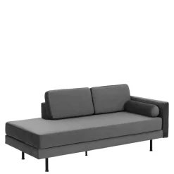 Wohnen Sofas<Wohnzimmercouch in Anthrazit Samtvelours - Ronin