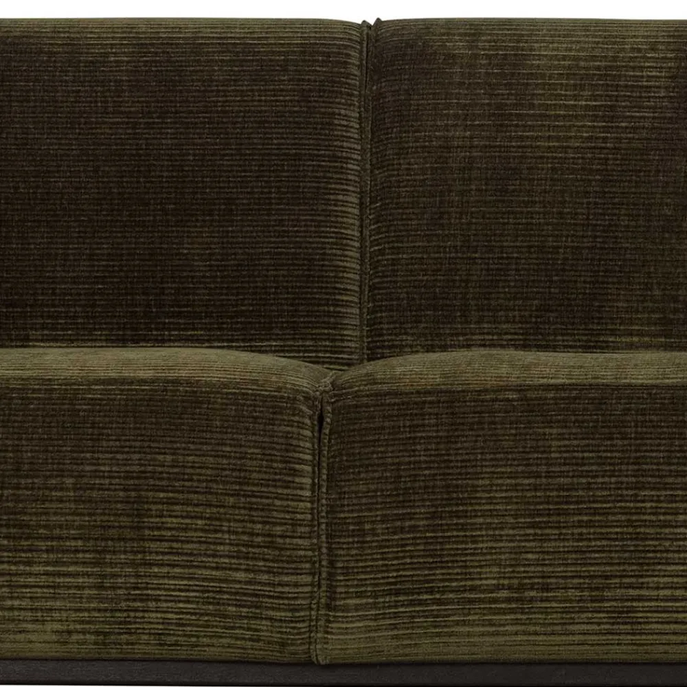 Wohnen Sofas<Wohnzimmercouch in Dunkelgrün Cord - Enkolu