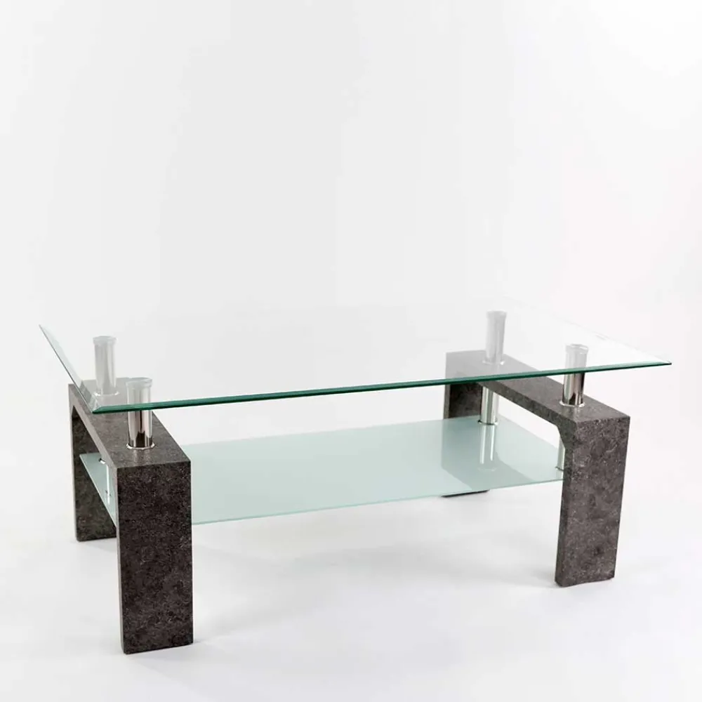 Wohnen Tische<Wohnzimmer-Glastisch in modernem Design - Arthus