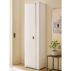 Wohnen Vitrinen<Wohnzimmer-Hochschrank mit LED Beleuchtung - Racelyn