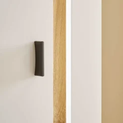 Wohnen Vitrinen<Wohnzimmer-Hochschrank mit LED Beleuchtung - Racelyn