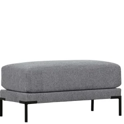 Wohnen Hocker<Wohnzimmerhocker in Jeansblau Chenille - Imonas