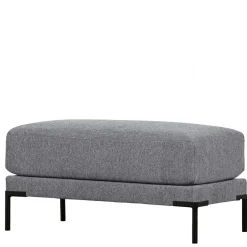 Wohnen Hocker<Wohnzimmerhocker in Jeansblau Chenille - Imonas