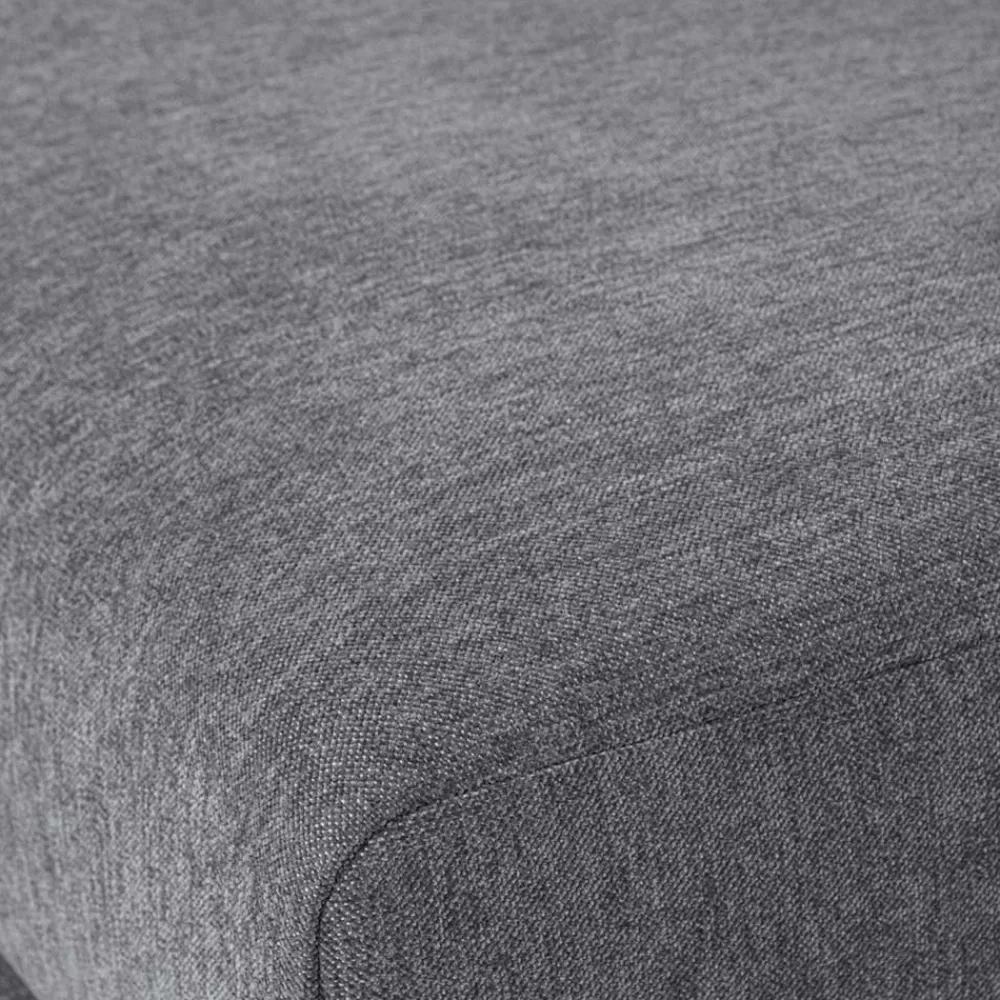 Wohnen Hocker<Wohnzimmerhocker in Jeansblau Chenille - Imonas