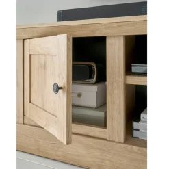 Wohnen Wohnwände<Wohnzimmer-Landhausmöbel Set - Hengas (vierteilig)