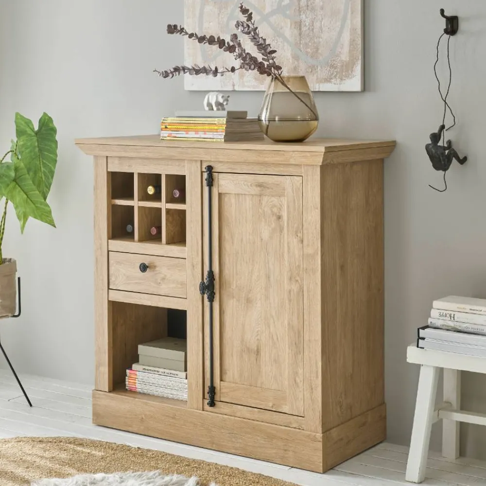 Wohnen Wohnwände<Wohnzimmer-Landhausmöbel Set - Hengas (vierteilig)