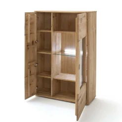 Wohnen Wohnwände<Wohnzimmermöbel Set aus Holz - Destal (dreiteilig)