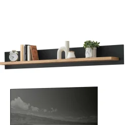 Wohnen Wohnwände<Wohnzimmermöbel TV Anbauwand Set - Lionel (vierteilig)