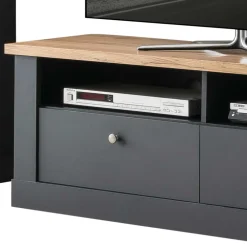 Wohnen Wohnwände<Wohnzimmermöbel TV Anbauwand Set - Lionel (vierteilig)