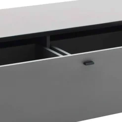 Wohnen Wohnwände<Wohnzimmermöbel TV Wand in Grau - Ridona (dreiteilig)