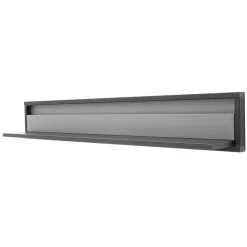 Wohnen Wohnwände<Wohnzimmermöbel TV Wand in Grau - Ridona (dreiteilig)